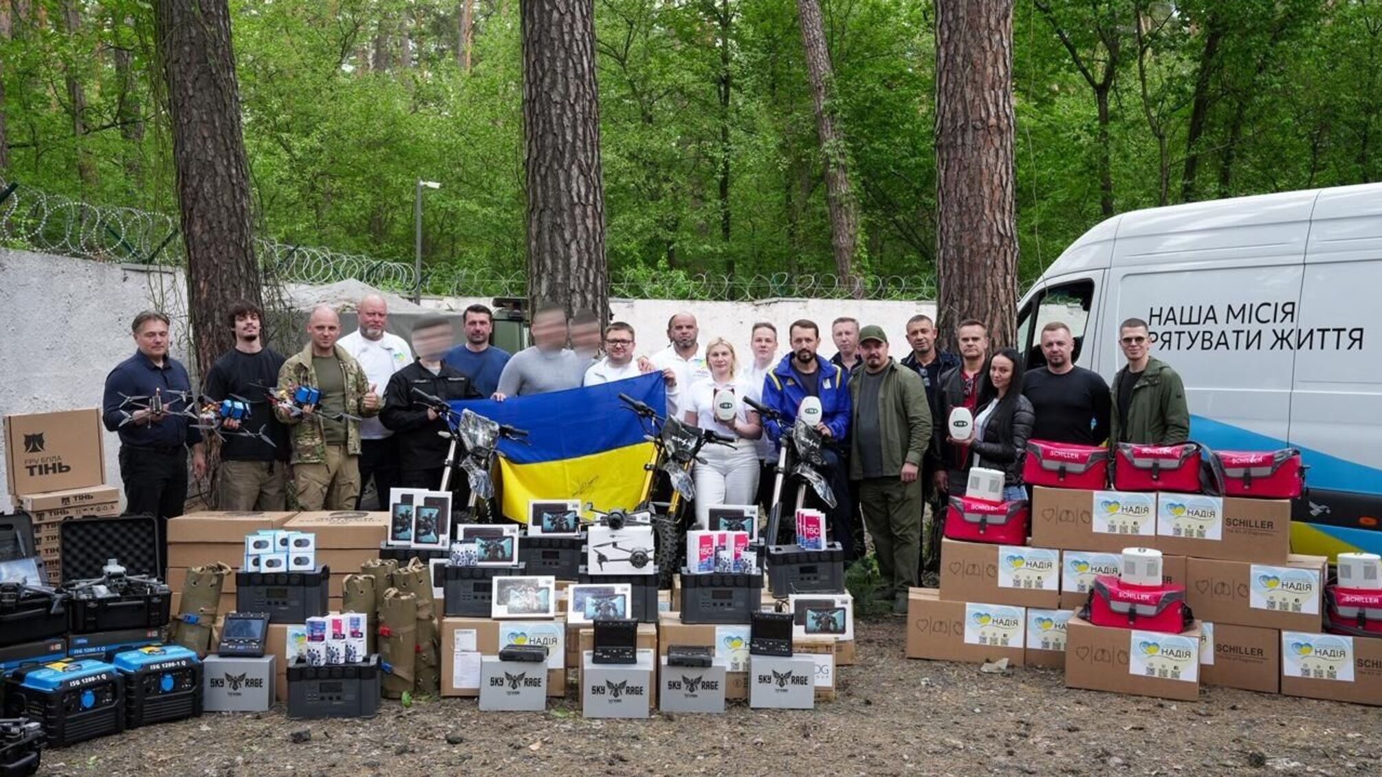 Допомогу на майже 7 мільйонів гривень отримав ”Спецпідрозділ Тимура” ГУР від фонду ”Надія” та Валерія Дубіля
