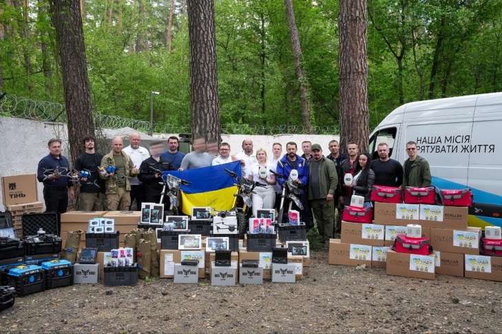 Допомогу на майже 7 мільйонів гривень отримав «Спецпідрозділ Тимура» ГУР від фонду «Надія» та Валерія Дубіля
