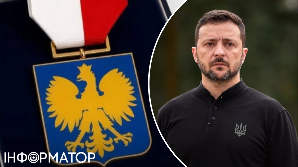 В Польщі активісти вирішили нагородити Зеленського власним орденом в пику Навроцькому