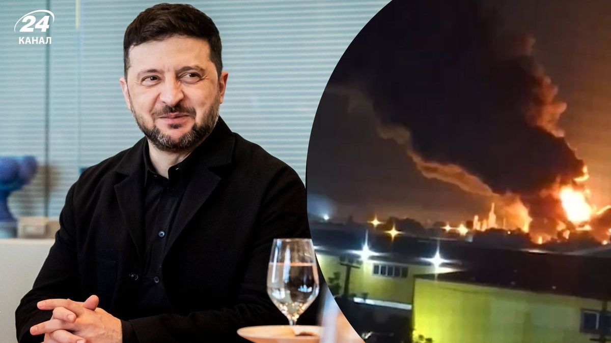 Зеленський підтвердив ураження одразу 2 НПЗ у Росії і показав епічне відео