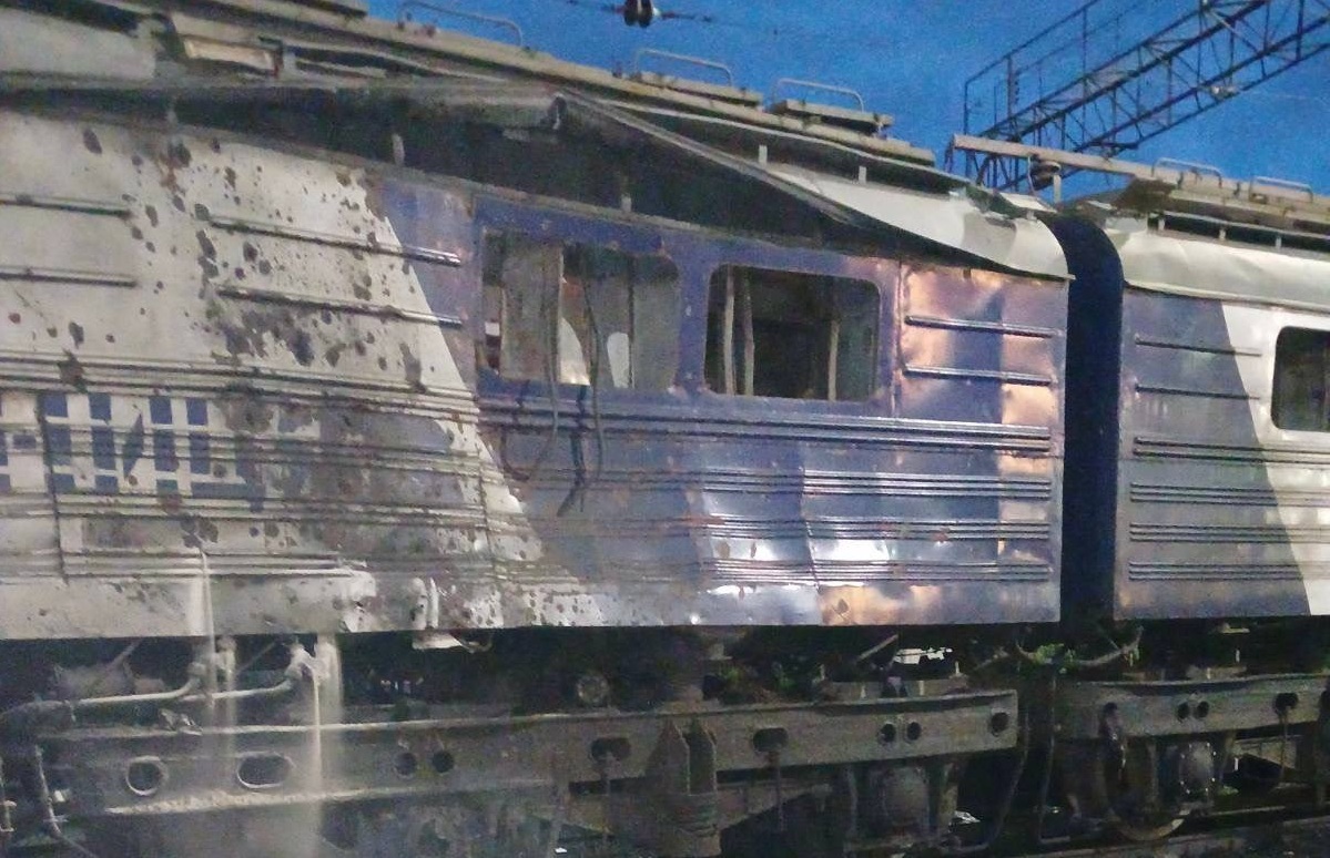 Дрон вночі атакував залізницю на Запоріжжі, загинув залізничник, ще один поранений