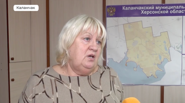 Галині Перелович з Криму, гауляйтерці Каланчацької громади Херсонщини, про яку писав ЦЖР, повідомили про підозру