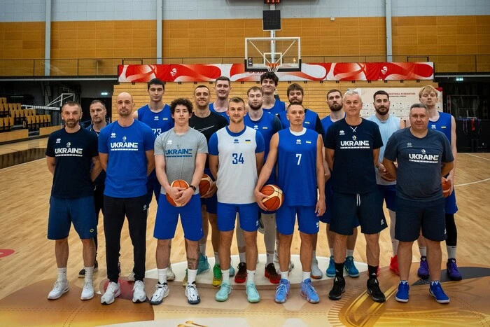 Збірна України з баскетболу провела тренування в Данії перед грою кваліфікації Чемпіонату світу