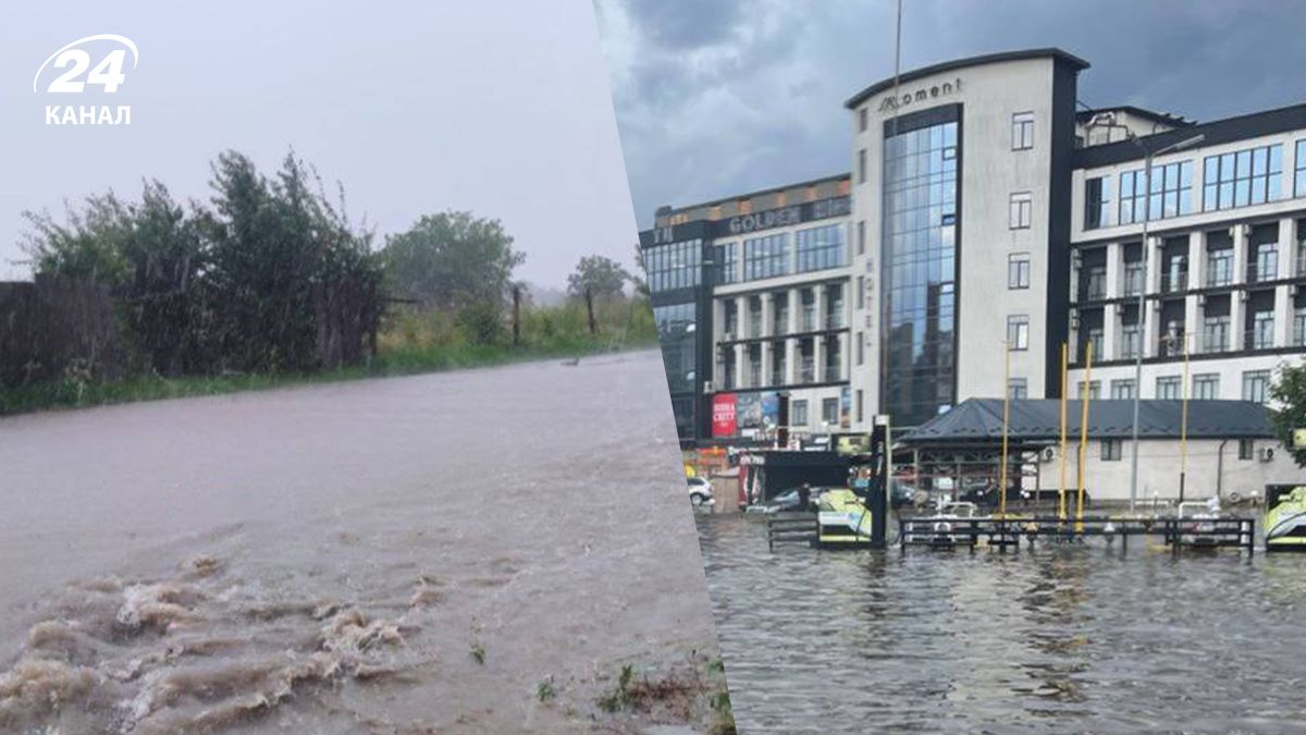 Тернопіль і Хмельницький ідуть під воду: сильні зливи затопили міста – відео