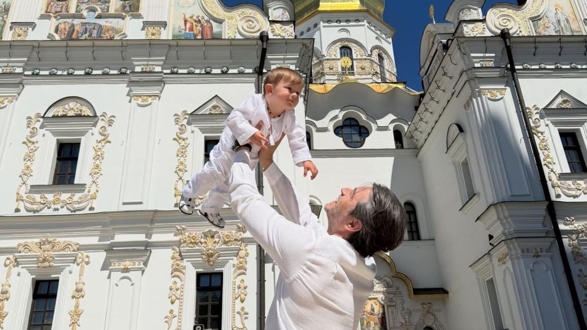 Sergiy Prytula for the first time in a long while showed his younger son: the boy turned one