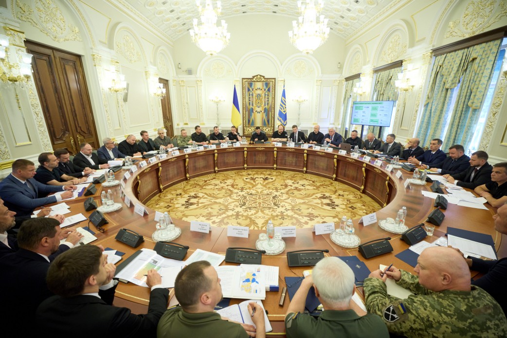 The National Security and Defense Council reviewed the implementation of resilience plans in the regions and approved Kyiv's resilience plan