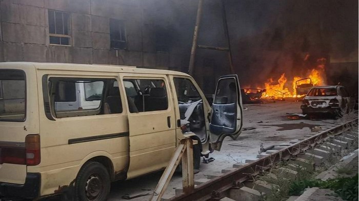 Rashists destroyed Ukrposhta sorting depot in Pavlohrad: female employees killed