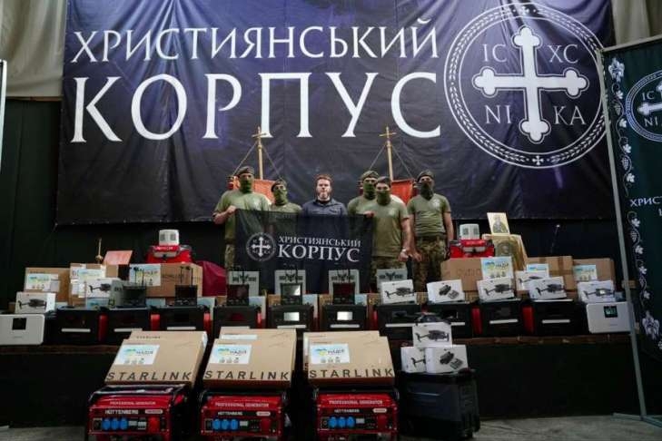 Maviki, charging stations, and resuscitation devices: Christian Corps delivered cargo to the Zaporizhzhia and Pokrovsk directions