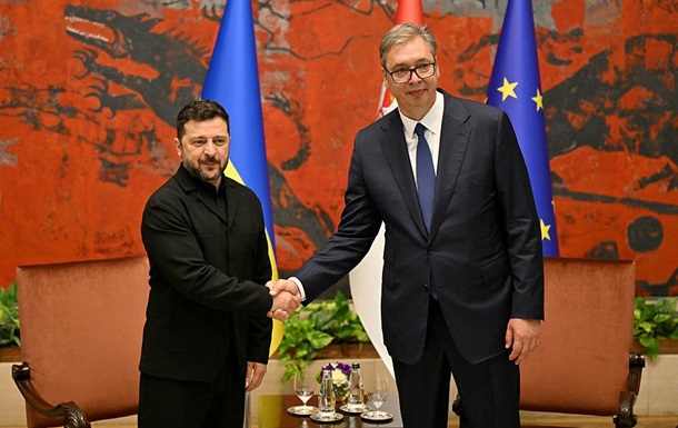 Zelensky Holds Talks with Vučić in Belgrade