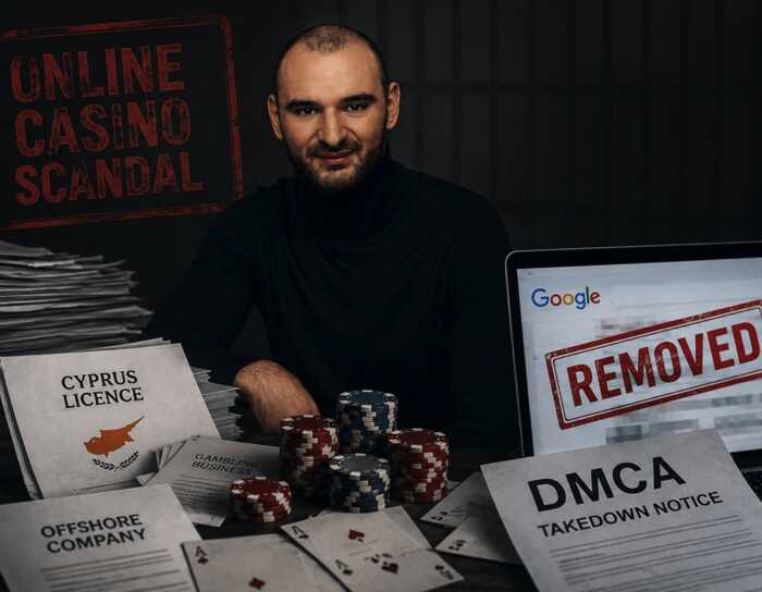 Google cleanup through fake DMCA complaints: Russian gambling operator Eduard Lebedev scrubs the internet of scandals surrounding Cypriot casinos