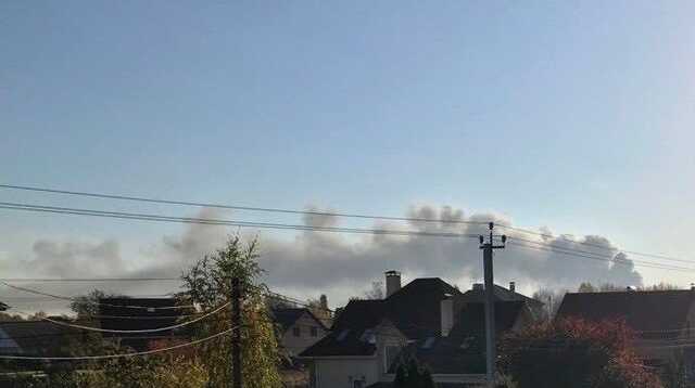 Explosions in Brovary, air defense in operation
