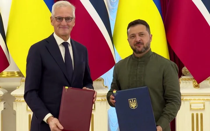Україна і Норвегія підписали угоду в форматі Drone Deal "Єлизавета" - Зеленський