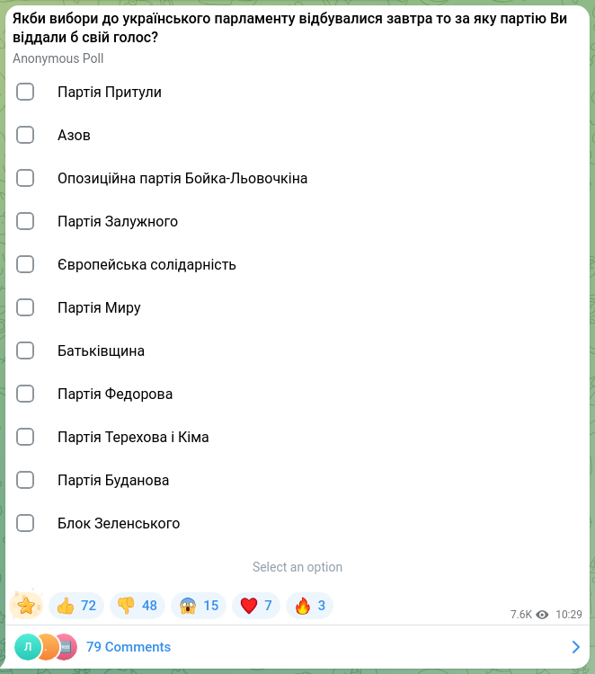 Screenshot of a Telegram post: ➕Ігор Мосійчук 🦏