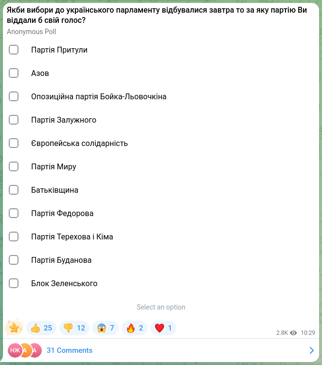 Screenshot of a Telegram post: ➕Ігор Мосійчук 🦏